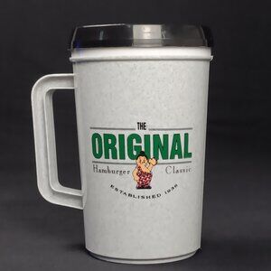 Vintage Bobs Big Boy Original Insulated Mug Cup Collectable Souvenir Ad NOS